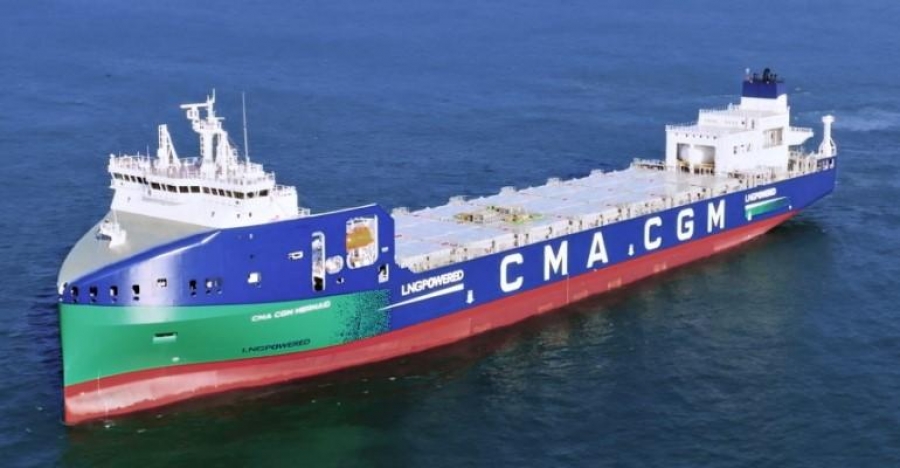 First of new 2,000 TEU box ship series delivered to CMA CGM